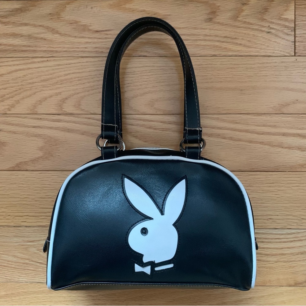 Playboy Black Bowler Bag